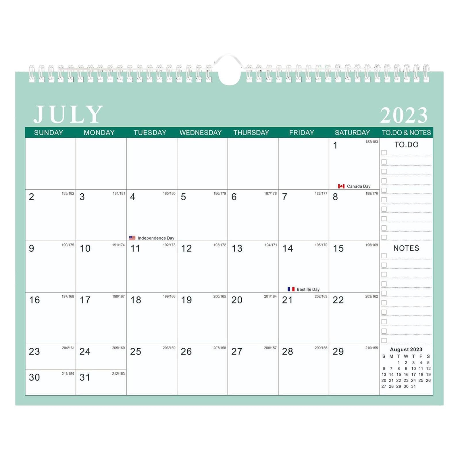 Wall Calendar 2023 24 25 Large Monthly Wall Calendar Sept 2023 Dec 2024 Jan 2024 June 2025 Month Family Planner Calendar With Multiple Countries 
