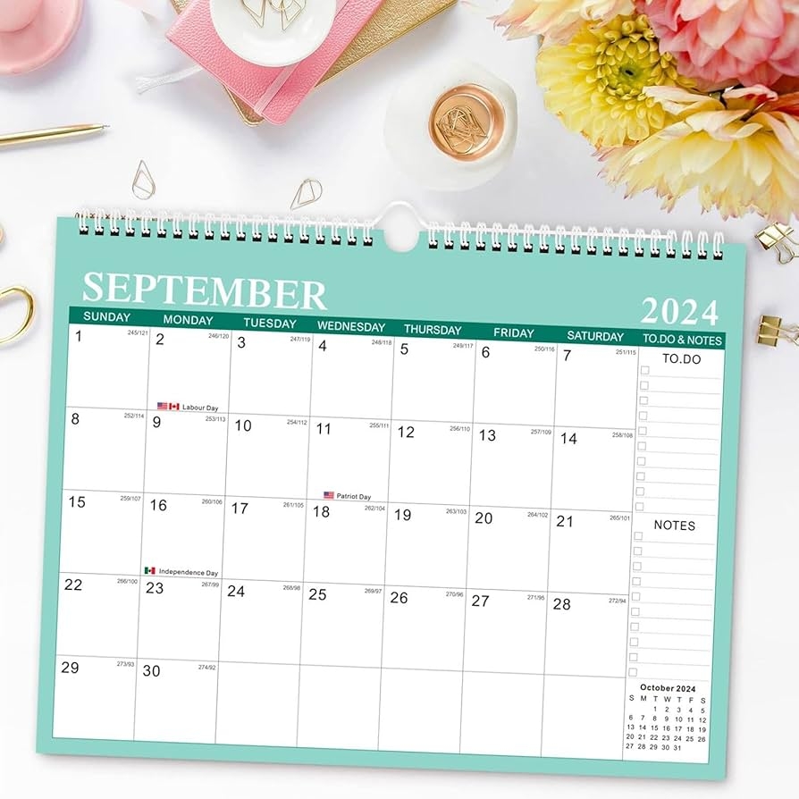 Wall Calendar 2023 24 25 Large Monthly Wall Calendar Sept 2023 Dec 2024 Jan 2024 June 2025 Month Family Planner Calendar With Multiple Countries 