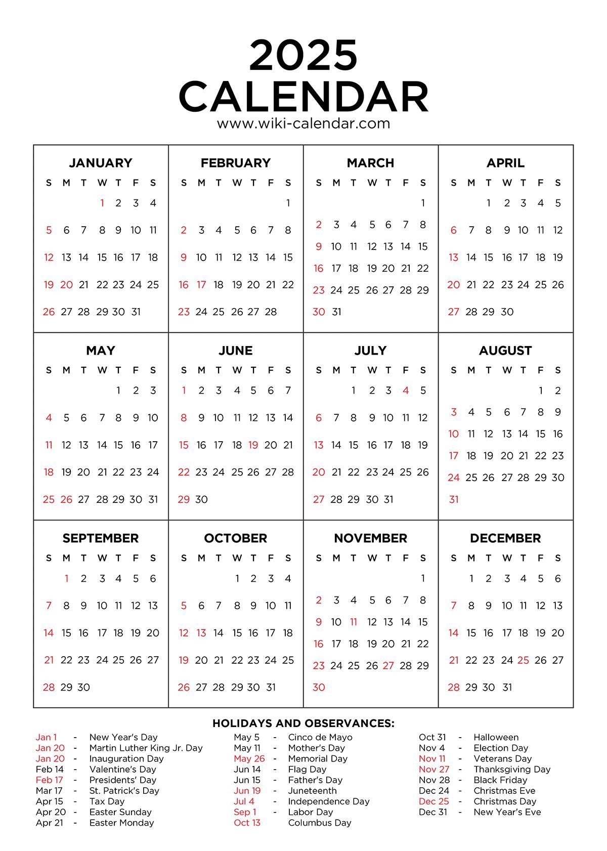 Wiki November 2025 Calendar
